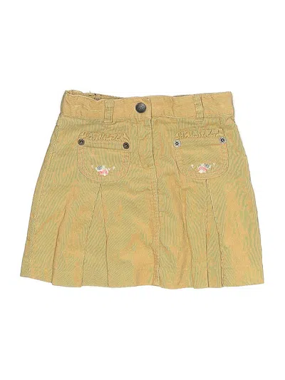 Pre-owned Janie And Jack Kids' Skirt In Yellow