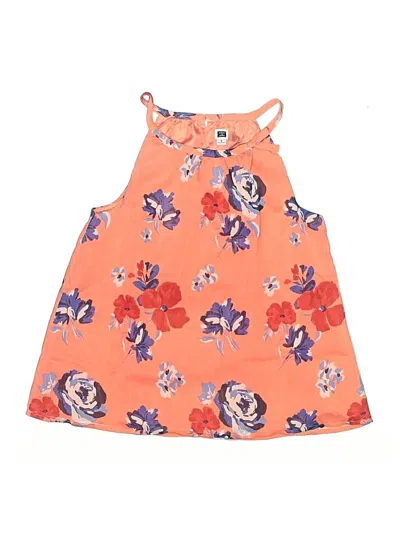Pre-owned Janie And Jack Kids' Sleeveless Blouse In Orange