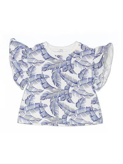 Pre-owned Janie And Jack Kids' Sleeveless T-shirt In Blue