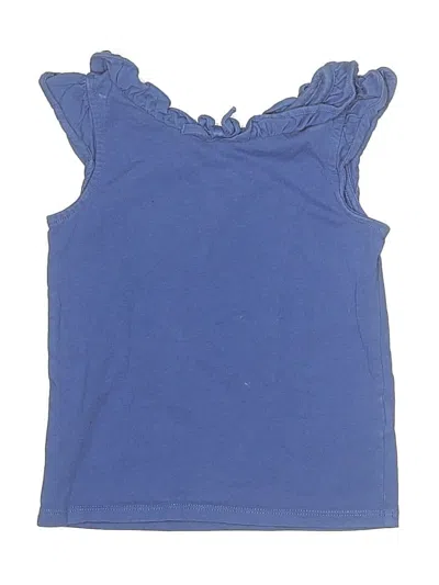 Pre-owned Janie And Jack Kids' Sleeveless T-shirt In Blue
