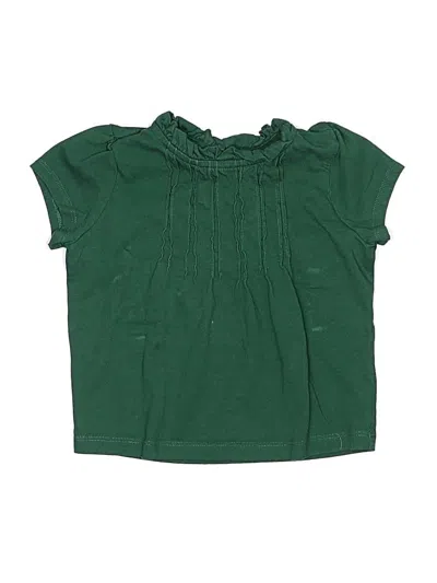 Pre-owned Janie And Jack Kids' Sleeveless T-shirt In Green
