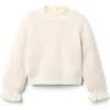 Janie And Jack Sparkle Dot Sweater In Neutral