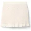 Janie And Jack Sparkle Dot Sweater Skirt In Neutral