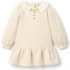 Janie And Jack Sparkle Jacquard Dress In Yellow