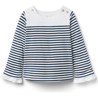 JANIE AND JACK JANIE AND JACK STRIPED BELL SLEEVE TOP