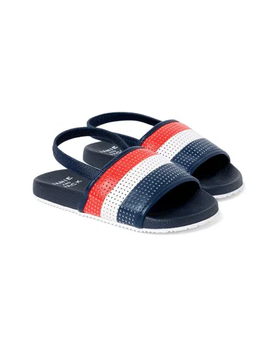 Janie And Jack Striped Perforated Pool Slide In Blue