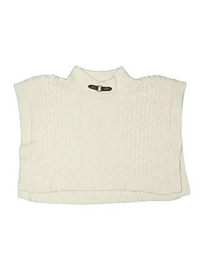 Pre-owned Janie And Jack Kids' Sweater Vest In Ivory