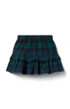 Janie And Jack Tartan Ruffle Skirt In Multi