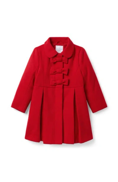 Janie And Jack Babies'  The Bow Coat In White
