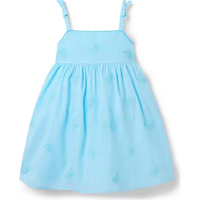 janie and jack blue dress Janie And Jack Girls' Floral Puff Sleeve Dress - Little Kid, Big Kid - Purple