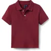 Janie And Jack The Classic Pique Polo In Red