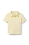 Janie And Jack Kids'  The Classic Pique Polo In Yellow