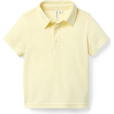 Janie And Jack Kids'  The Classic Pique Polo In Neutral