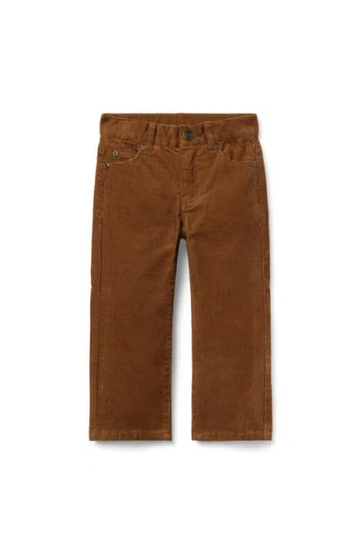 Janie And Jack Babies'  The Corduroy Pant In Brown