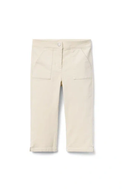 Janie And Jack Babies'  The Corduroy Patch Pocket Pant In Neutral