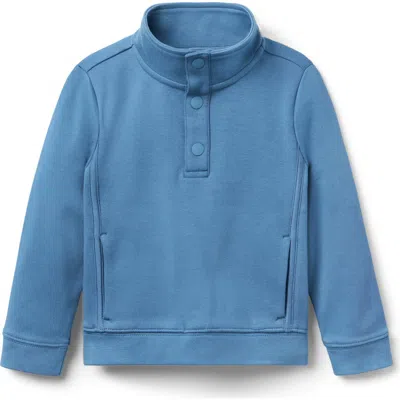 Janie And Jack Kids'  The Effortless Sweatshirt In Blue