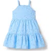 JANIE AND JACK JANIE AND JACK THE FLORAL EYELET DRESS