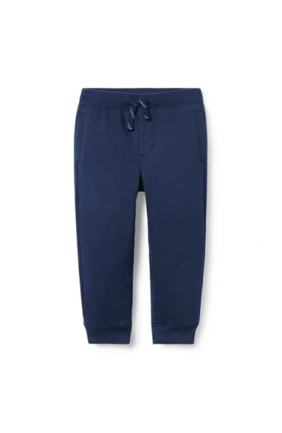 Janie And Jack Babies'  The French Terry Jogger In Blue