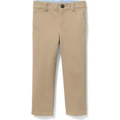 Janie And Jack Kids'  The Perfect Twill Pant In Nude