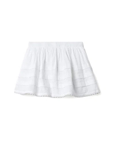 Janie And Jack Kids' The Pintuck Skirt In White