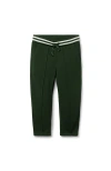 Janie And Jack The Pique Pintuck Jogger In Green