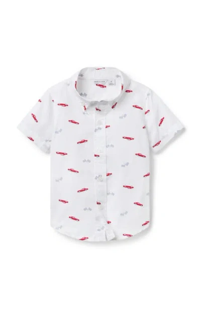 Janie And Jack Kids'  The Poplin Shirt In Multi