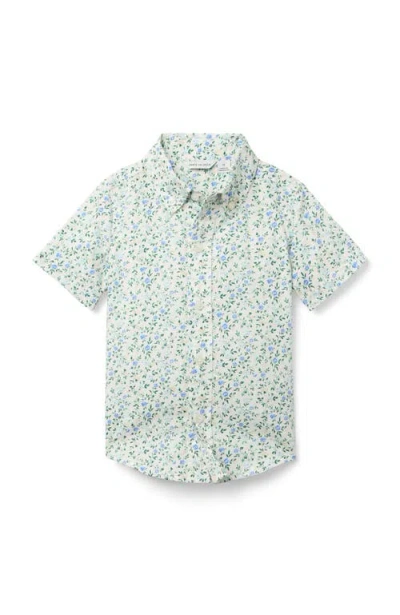 Janie And Jack Babies'  The Poplin Shirt In Multi