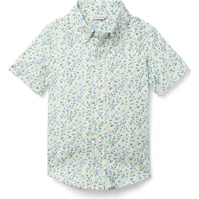 Janie And Jack Babies'  The Poplin Shirt In Multi