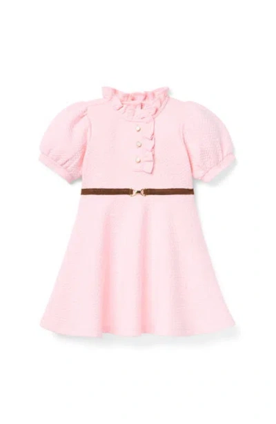 Janie And Jack Kids'  The Quilted Equestrian Dress In Pink
