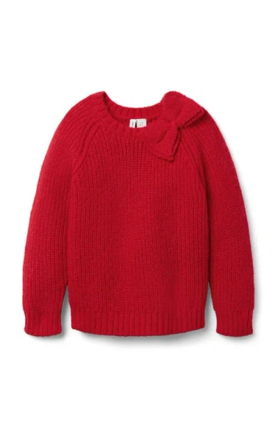 JANIE AND JACK JANIE AND JACK THE SHOULDER BOW SWEATER