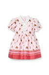 Janie And Jack The Signature Equestrian Dress In Pink