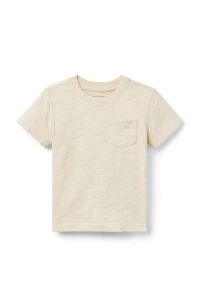 Janie And Jack Kids'  The Slub Tee In Neutral