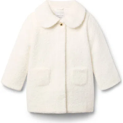 Janie And Jack Kids'  The Soft Cozy Coat In White