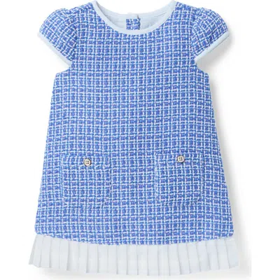 Janie And Jack Babies'  The Trending Tweed Dress In Blue