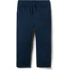 Janie And Jack The Twill Pull-on Pant In Blue