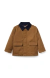 Janie And Jack The Utility Field Jacket In Brown