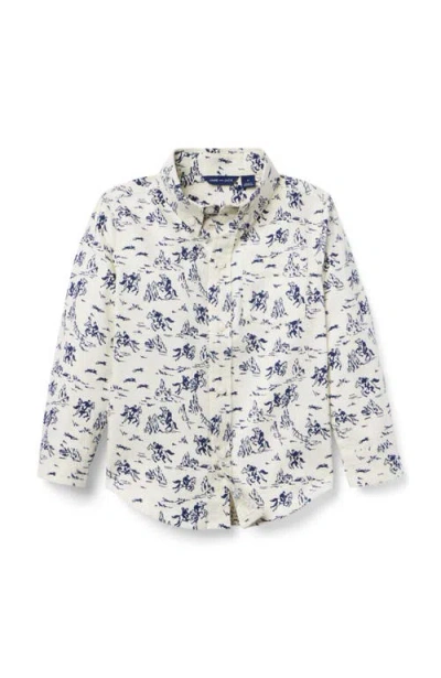 Janie And Jack Babies'  The Western Toile Shirt In Multi