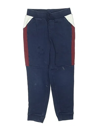 Pre-owned Janie And Jack Kids' Track Pants In Blue