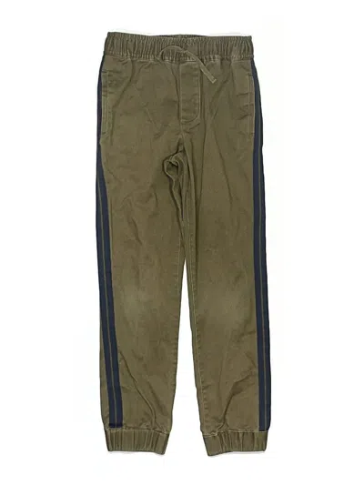Pre-owned Janie And Jack Kids' Track Pants In Green