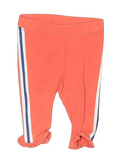 Pre-owned Janie And Jack Babies' Track Pants In Orange