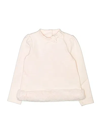 Pre-owned Janie And Jack Kids' Turtleneck Sweater In Ivory