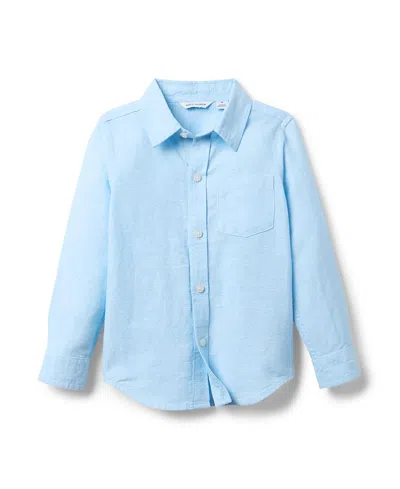 Janie And Jack Unisex The Linen-cotton Shirt
