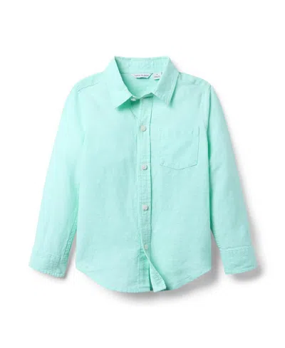 Janie And Jack Unisex The Linen-cotton Shirt