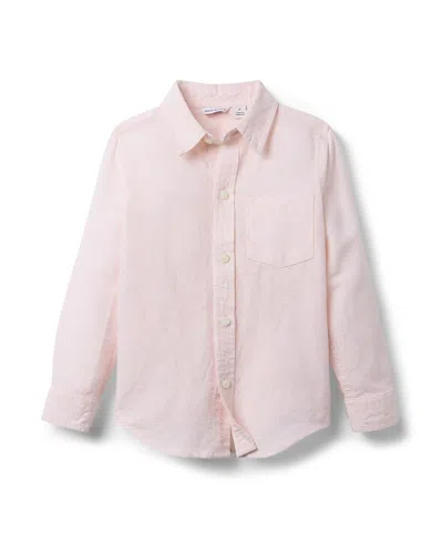 Janie And Jack Unisex The Linen-cotton Shirt