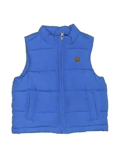 Pre-owned Janie And Jack Kids' Vest In Blue