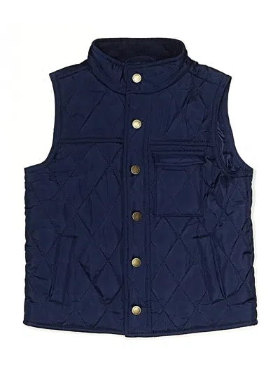Pre-owned Janie And Jack Kids' Vest In Blue