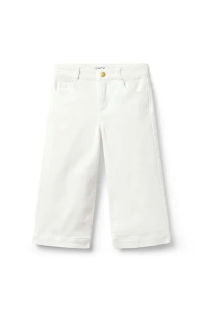 Janie And Jack Babies'  Wide Leg Jean In White