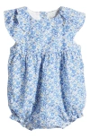 JANIE AND JACK X LIBERTY LONDON BETSY FLORAL PRINT BUBBLE ROMPER