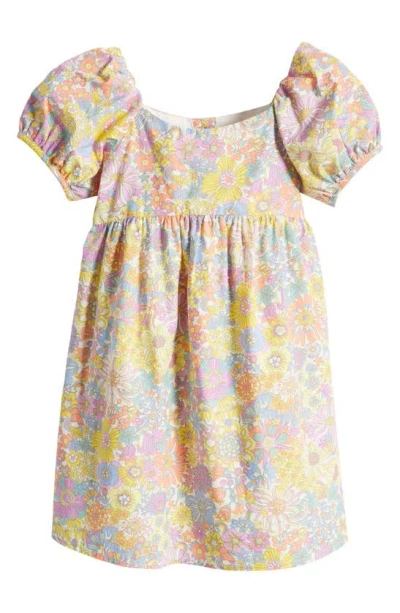 Janie And Jack X Liberty London Kids' Rainbow Garden Dress