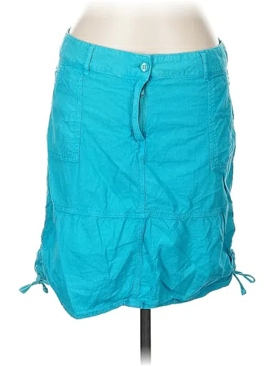 Pre-owned Janina Casual Skirt In Blue